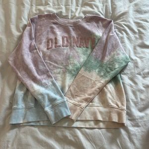 Old Navy tie dye sweatshirt